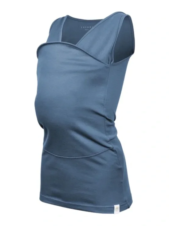 LALABU Soothe Shirt 1.0 Brook Babywearing Postpartum Nursing Tank Top S Newborn - Picture 2 of 14